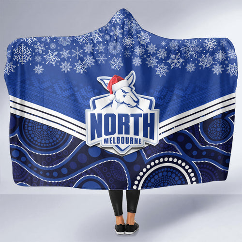 custom-north-melbourne-football-christmas-hooded-blanket-merry-xmas-2023-mix-aboriginal-art