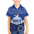 custom-north-melbourne-football-christmas-kid-hawaiian-shirt-merry-xmas-2023-mix-aboriginal-art