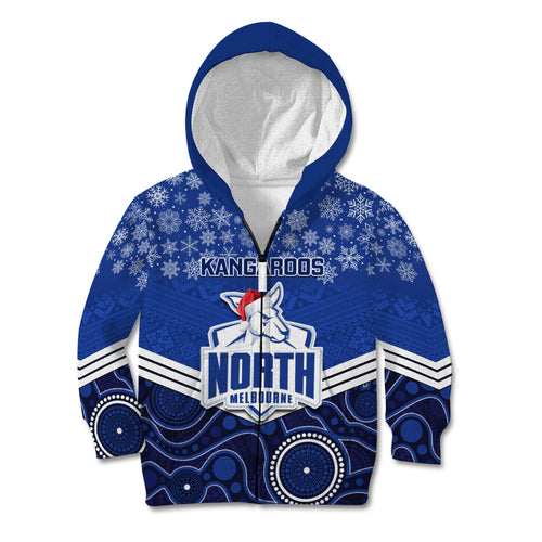 custom-north-melbourne-football-christmas-kid-hoodie-merry-xmas-2023-mix-aboriginal-art