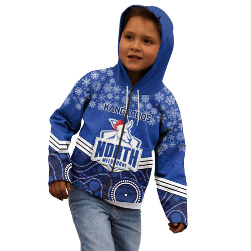 custom-north-melbourne-football-christmas-kid-hoodie-merry-xmas-2023-mix-aboriginal-art