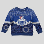 custom-north-melbourne-football-christmas-kid-ugly-christmas-sweater-merry-xmas-2023-mix-aboriginal-art
