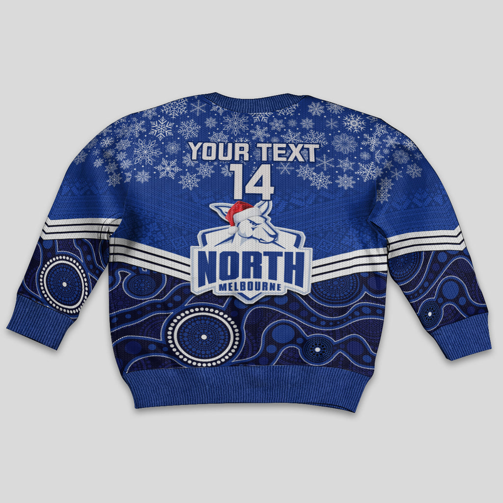 custom-north-melbourne-football-christmas-kid-ugly-christmas-sweater-merry-xmas-2023-mix-aboriginal-art