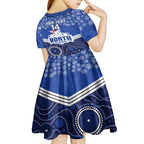 custom-north-melbourne-football-christmas-kid-short-sleeve-dress-merry-xmas-2023-mix-aboriginal-art