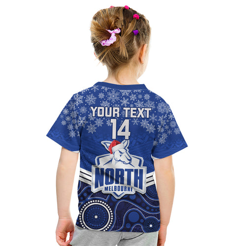 custom-north-melbourne-football-christmas-kid-t-shirt-merry-xmas-2023-mix-aboriginal-art