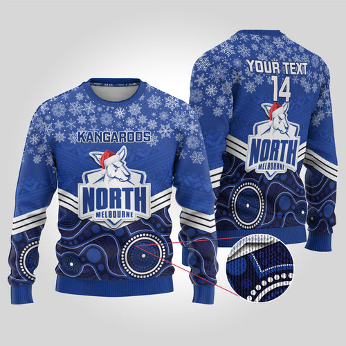 custom-north-melbourne-football-christmas-ugly-christmas-sweater-merry-xmas-2023-mix-aboriginal-art