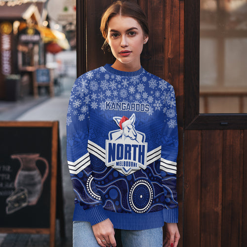 custom-north-melbourne-football-christmas-ugly-christmas-sweater-merry-xmas-2023-mix-aboriginal-art