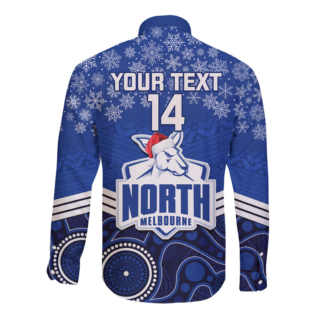 custom-north-melbourne-football-christmas-long-sleeve-button-shirt-merry-xmas-2023-mix-aboriginal-art