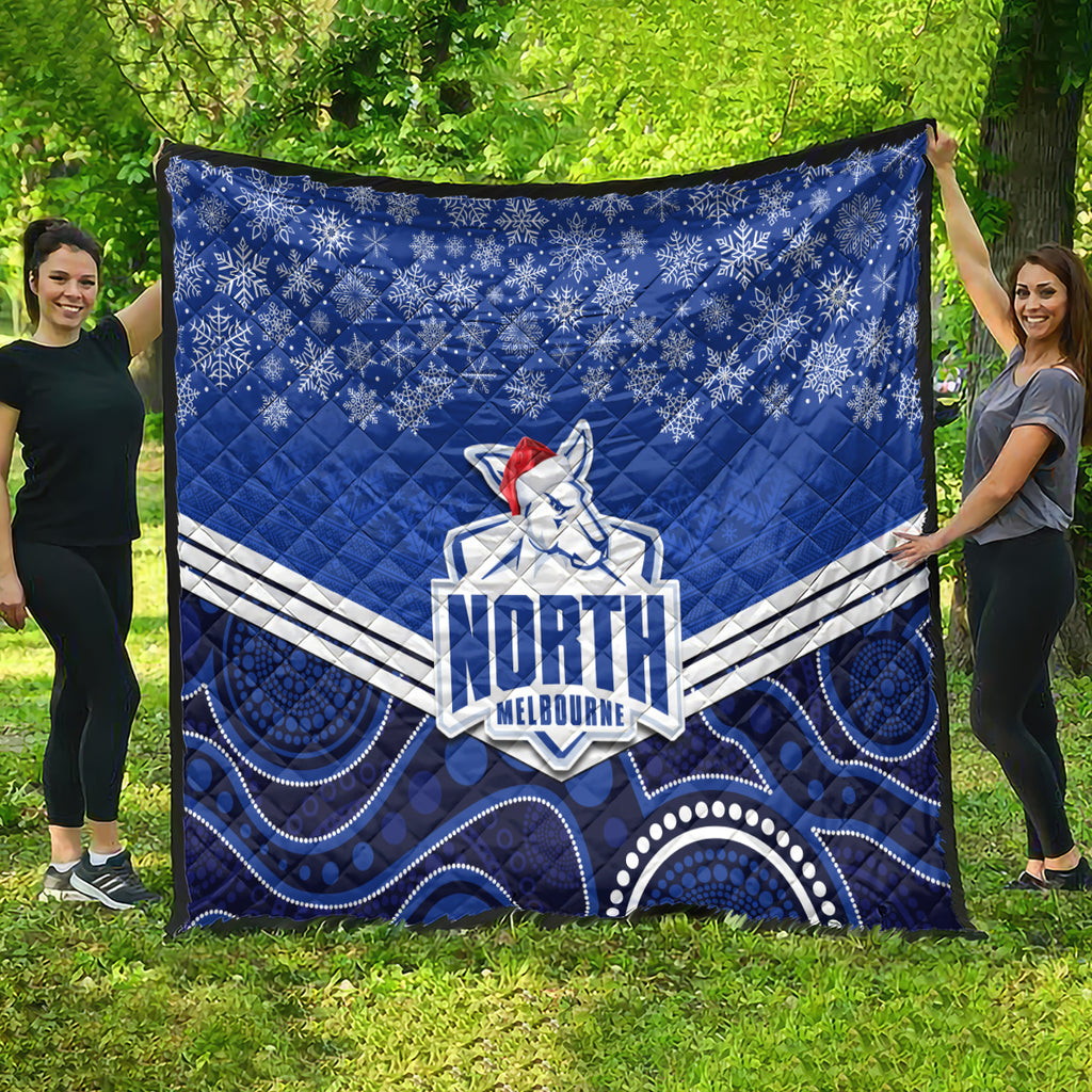 custom-north-melbourne-football-christmas-quilt-merry-xmas-2023-mix-aboriginal-art
