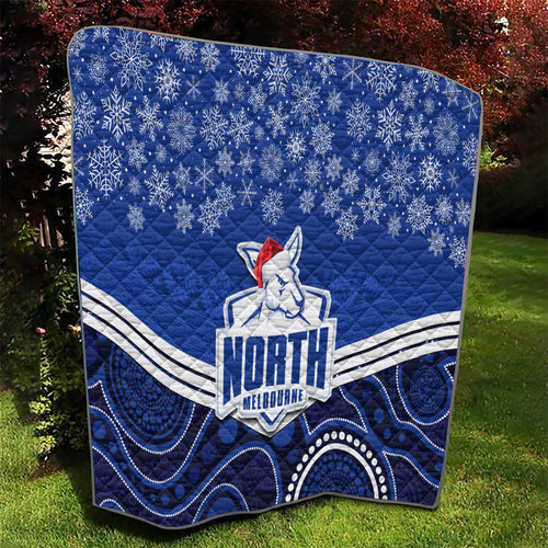 custom-north-melbourne-football-christmas-quilt-merry-xmas-2023-mix-aboriginal-art