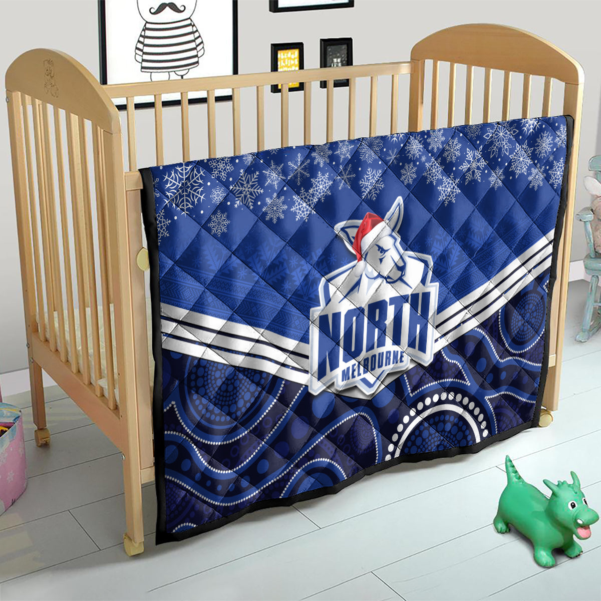 custom-north-melbourne-football-christmas-quilt-merry-xmas-2023-mix-aboriginal-art