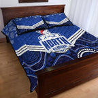 custom-north-melbourne-football-christmas-quilt-bed-set-merry-xmas-2023-mix-aboriginal-art