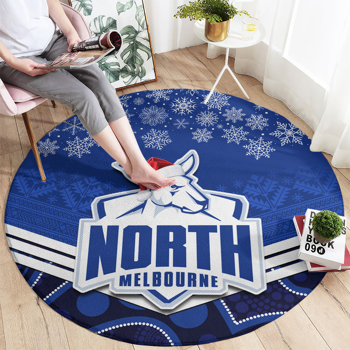 custom-north-melbourne-football-christmas-round-carpet-merry-xmas-2023-mix-aboriginal-art