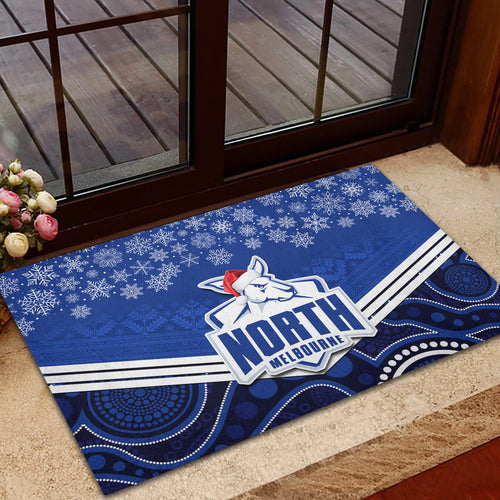 custom-north-melbourne-football-christmas-rubber-doormat-merry-xmas-2023-mix-aboriginal-art