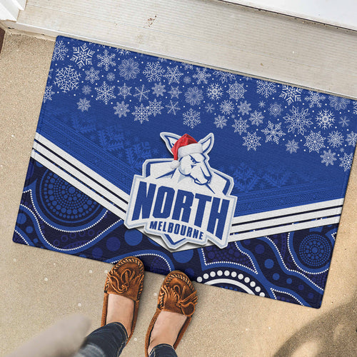 custom-north-melbourne-football-christmas-rubber-doormat-merry-xmas-2023-mix-aboriginal-art