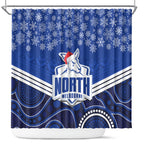 custom-north-melbourne-football-christmas-shower-curtain-merry-xmas-2023-mix-aboriginal-art