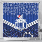 custom-north-melbourne-football-christmas-shower-curtain-merry-xmas-2023-mix-aboriginal-art