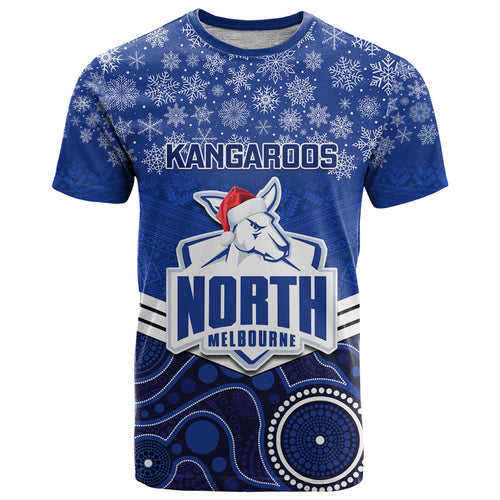 custom-north-melbourne-football-christmas-t-shirt-merry-xmas-2023-mix-aboriginal-art