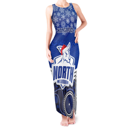 custom-north-melbourne-football-christmas-tank-maxi-dress-merry-xmas-2023-mix-aboriginal-art