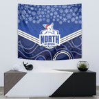 custom-north-melbourne-football-christmas-tapestry-merry-xmas-2023-mix-aboriginal-art