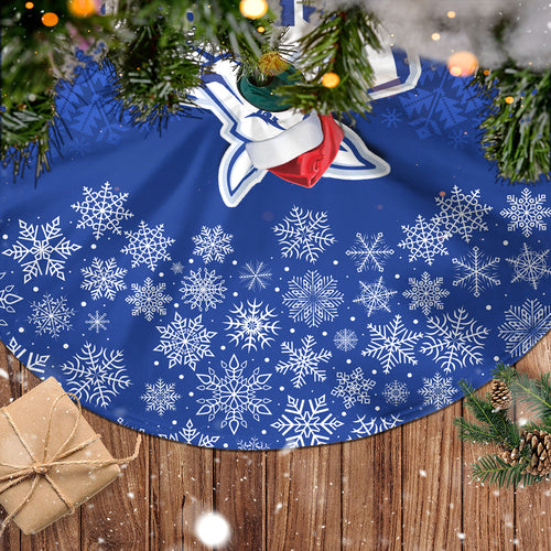 north-melbourne-football-christmas-tree-skirt-merry-xmas-2023-mix-aboriginal-art