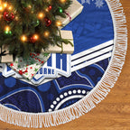 north-melbourne-football-christmas-tree-skirt-merry-xmas-2023-mix-aboriginal-art