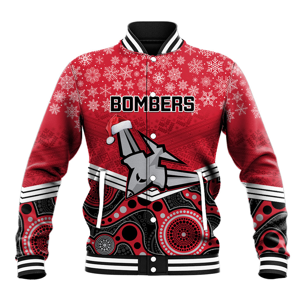 custom-essendon-football-christmas-baseball-jacket-merry-xmas-2023-mix-aboriginal-art