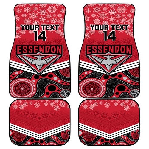custom-essendon-football-christmas-car-mats-merry-xmas-2023-mix-aboriginal-art