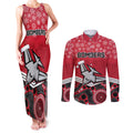 custom-essendon-football-christmas-couples-matching-tank-maxi-dress-and-long-sleeve-button-shirt-merry-xmas-2023-mix-aboriginal-art