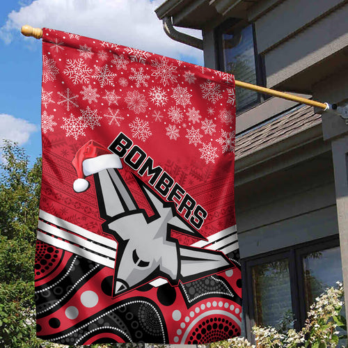 custom-essendon-football-christmas-garden-flag-merry-xmas-2023-mix-aboriginal-art