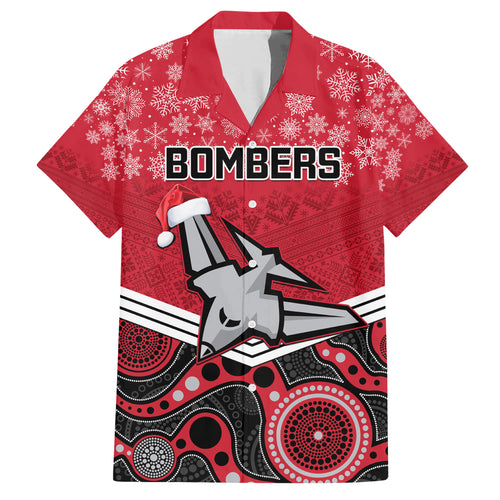 custom-essendon-football-christmas-hawaiian-shirt-merry-xmas-2023-mix-aboriginal-art