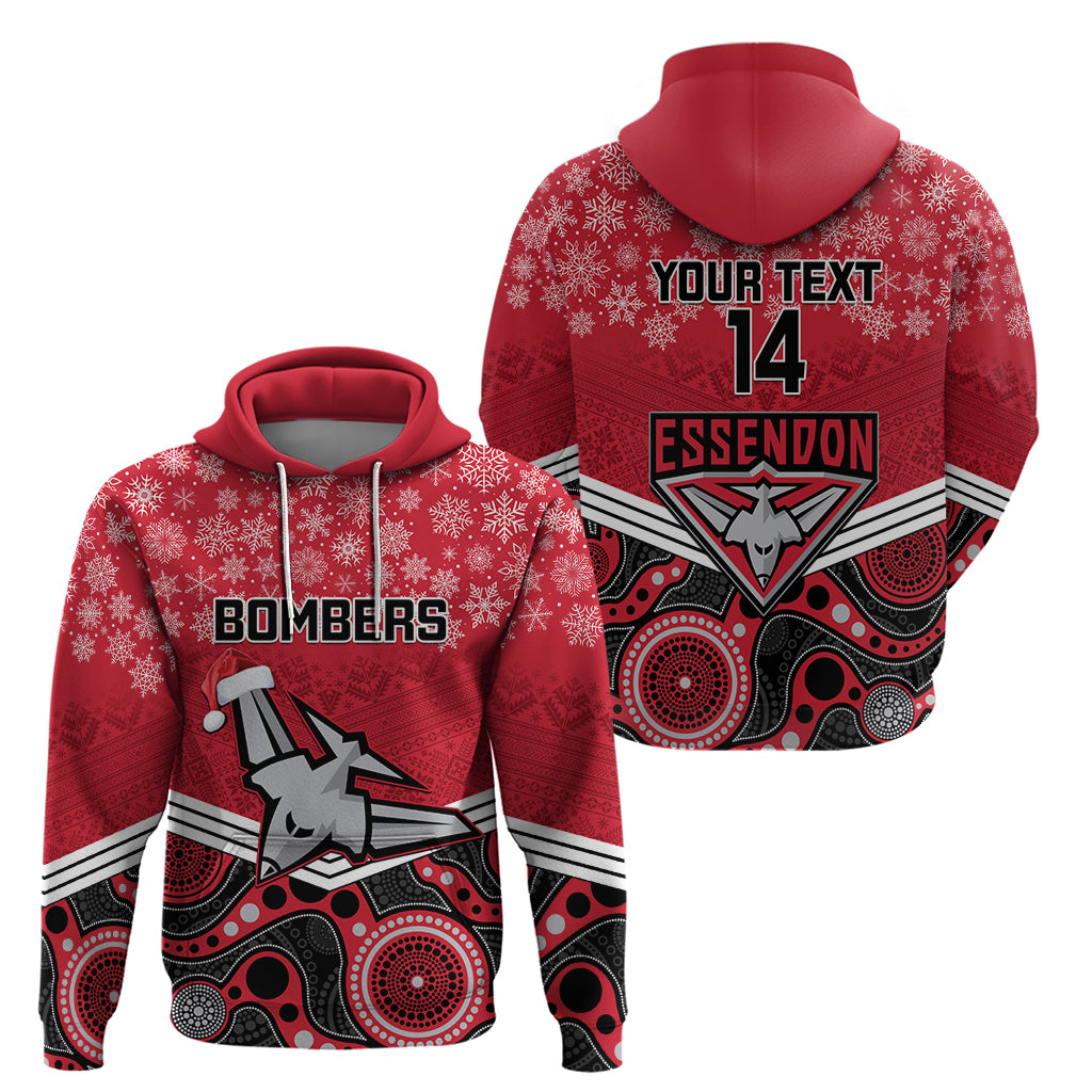 custom-essendon-football-christmas-hoodie-merry-xmas-2023-mix-aboriginal-art