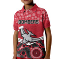 custom-essendon-football-christmas-kid-polo-shirt-merry-xmas-2023-mix-aboriginal-art