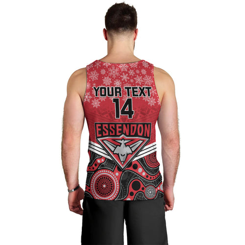 custom-essendon-football-christmas-men-tank-top-merry-xmas-2023-mix-aboriginal-art