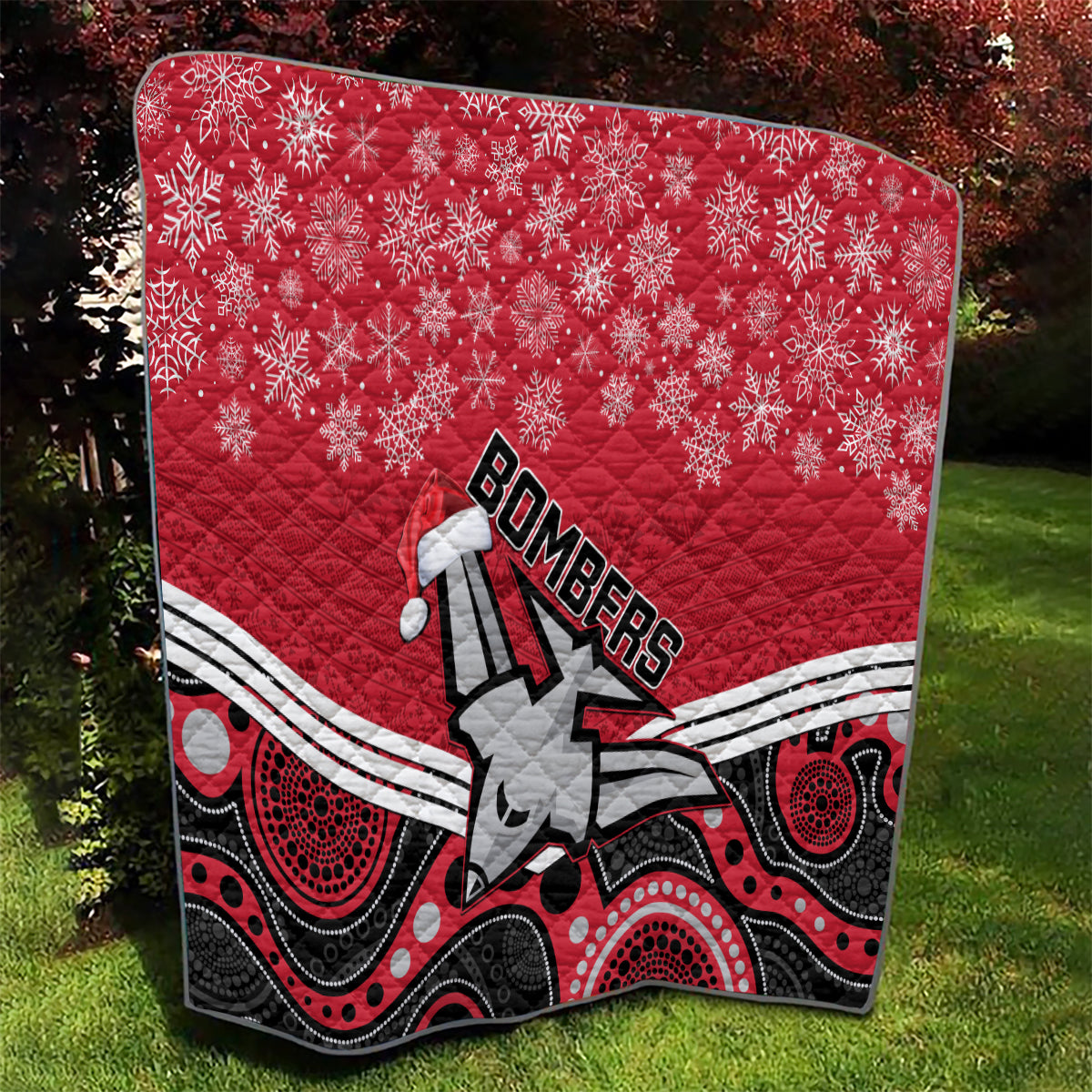 custom-essendon-football-christmas-quilt-merry-xmas-2023-mix-aboriginal-art