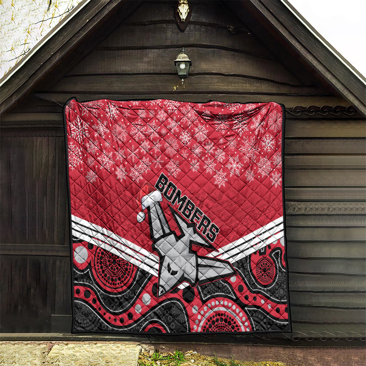 custom-essendon-football-christmas-quilt-merry-xmas-2023-mix-aboriginal-art