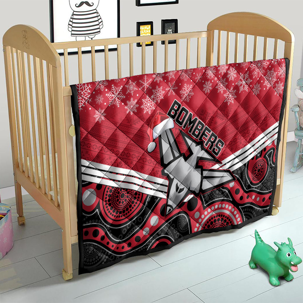 custom-essendon-football-christmas-quilt-merry-xmas-2023-mix-aboriginal-art