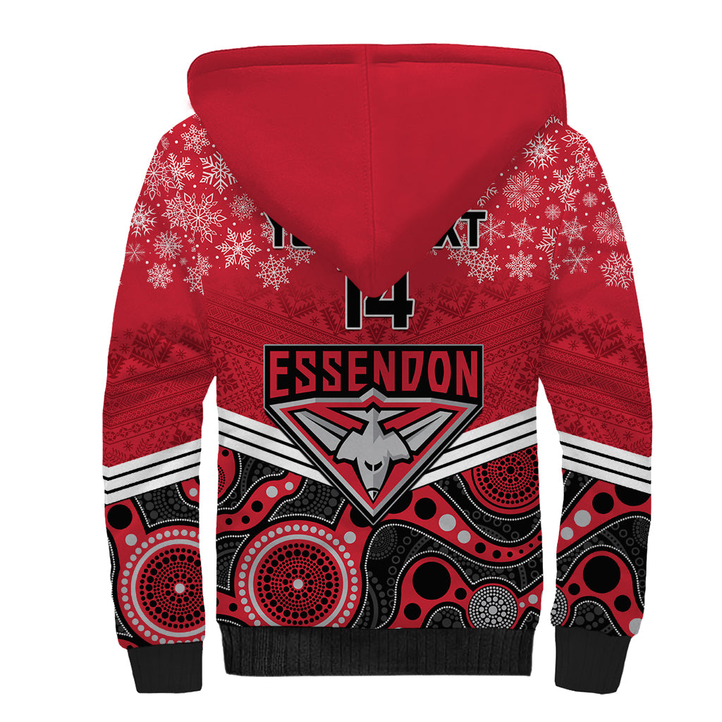 custom-essendon-football-christmas-sherpa-hoodie-merry-xmas-2023-mix-aboriginal-art