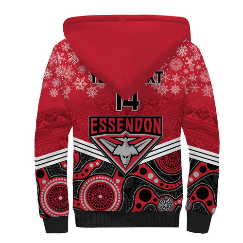 custom-essendon-football-christmas-sherpa-hoodie-merry-xmas-2023-mix-aboriginal-art