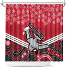 custom-essendon-football-christmas-shower-curtain-merry-xmas-2023-mix-aboriginal-art