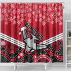custom-essendon-football-christmas-shower-curtain-merry-xmas-2023-mix-aboriginal-art