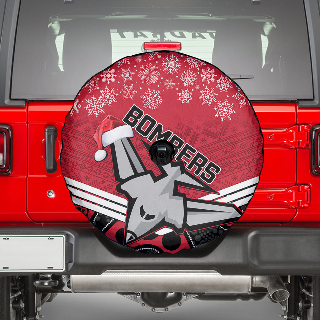 custom-essendon-football-christmas-spare-tire-cover-merry-xmas-2023-mix-aboriginal-art