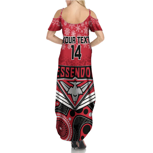 custom-essendon-football-christmas-summer-maxi-dress-merry-xmas-2023-mix-aboriginal-art