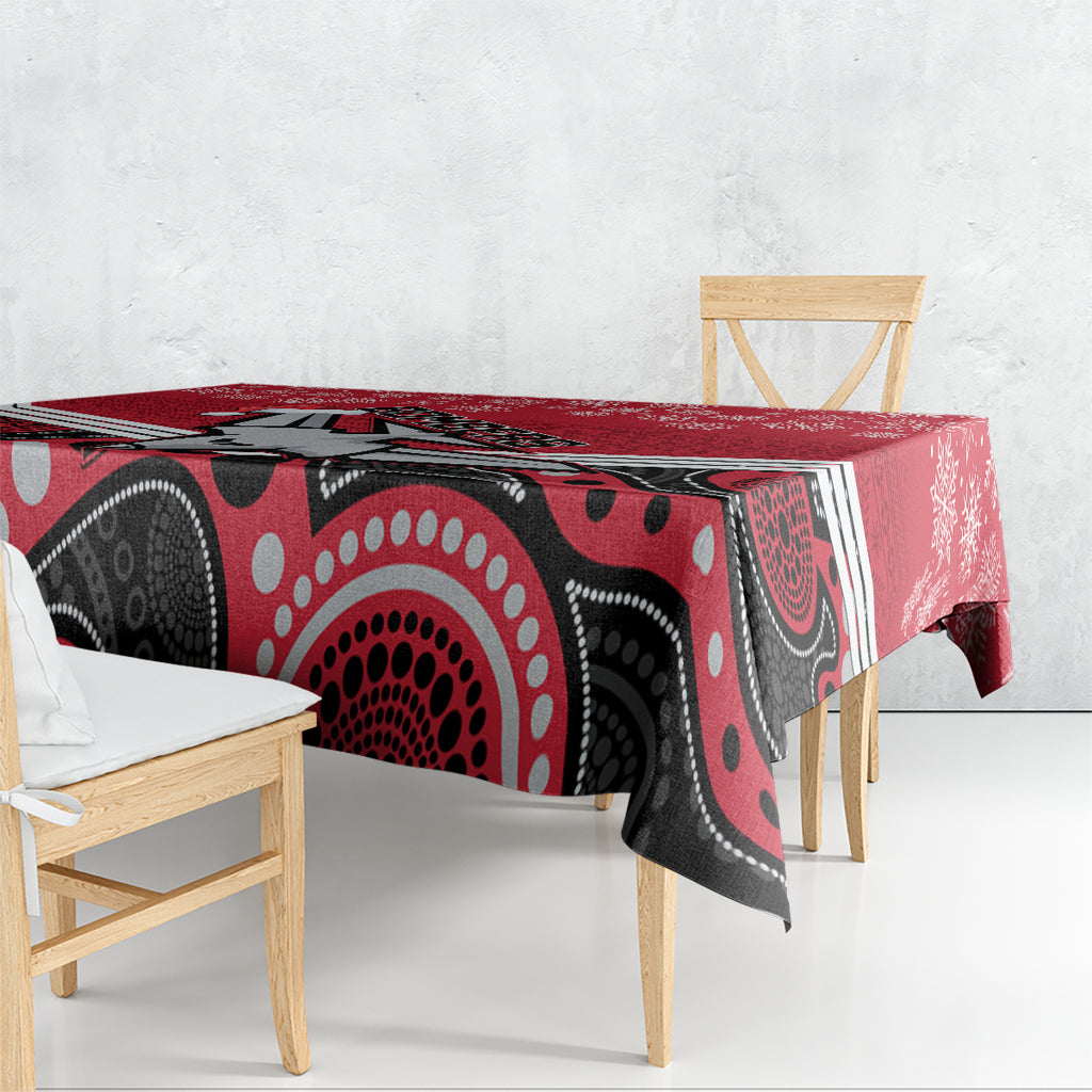 custom-essendon-football-christmas-tablecloth-merry-xmas-2023-mix-aboriginal-art