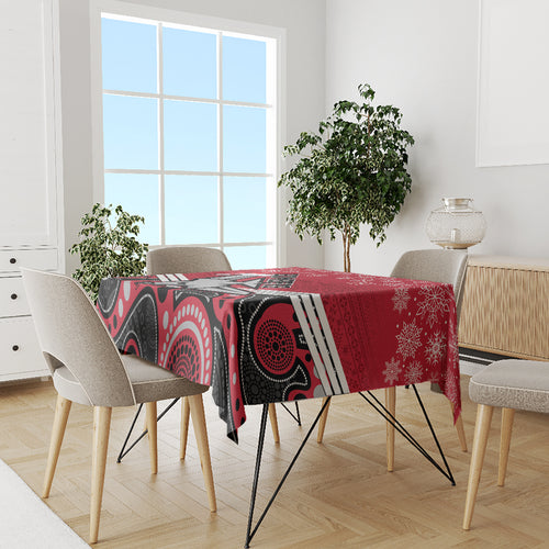 custom-essendon-football-christmas-tablecloth-merry-xmas-2023-mix-aboriginal-art
