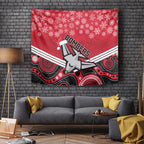 custom-essendon-football-christmas-tapestry-merry-xmas-2023-mix-aboriginal-art