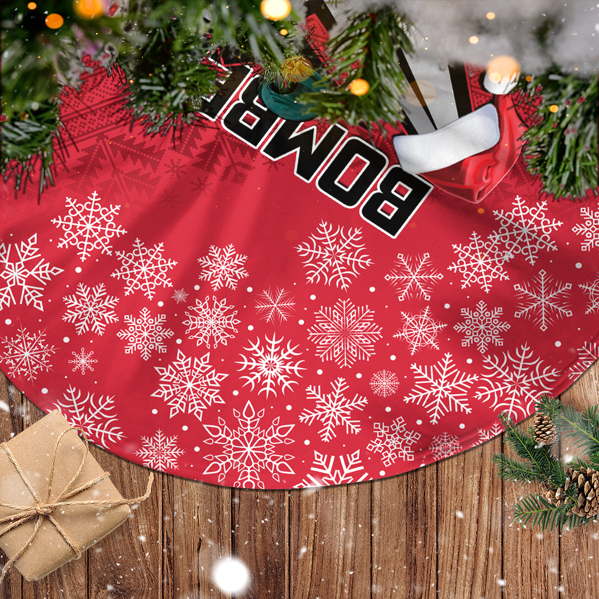 essendon-football-christmas-tree-skirt-merry-xmas-2023-mix-aboriginal-art