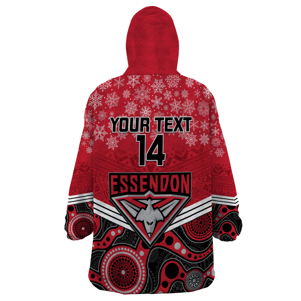 custom-essendon-football-christmas-wearable-blanket-hoodie-merry-xmas-2023-mix-aboriginal-art