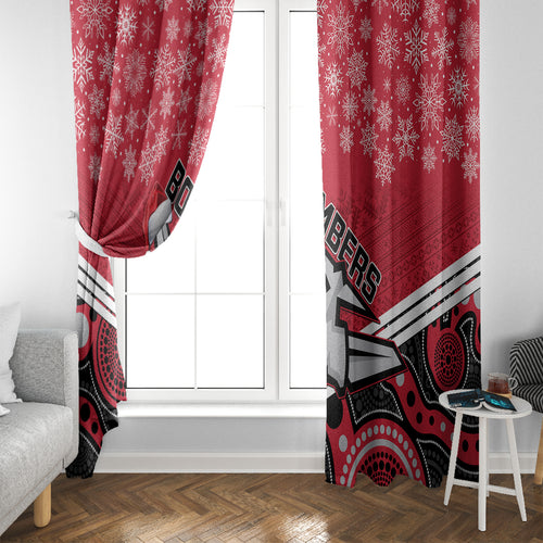 custom-essendon-football-christmas-window-curtain-merry-xmas-2023-mix-aboriginal-art