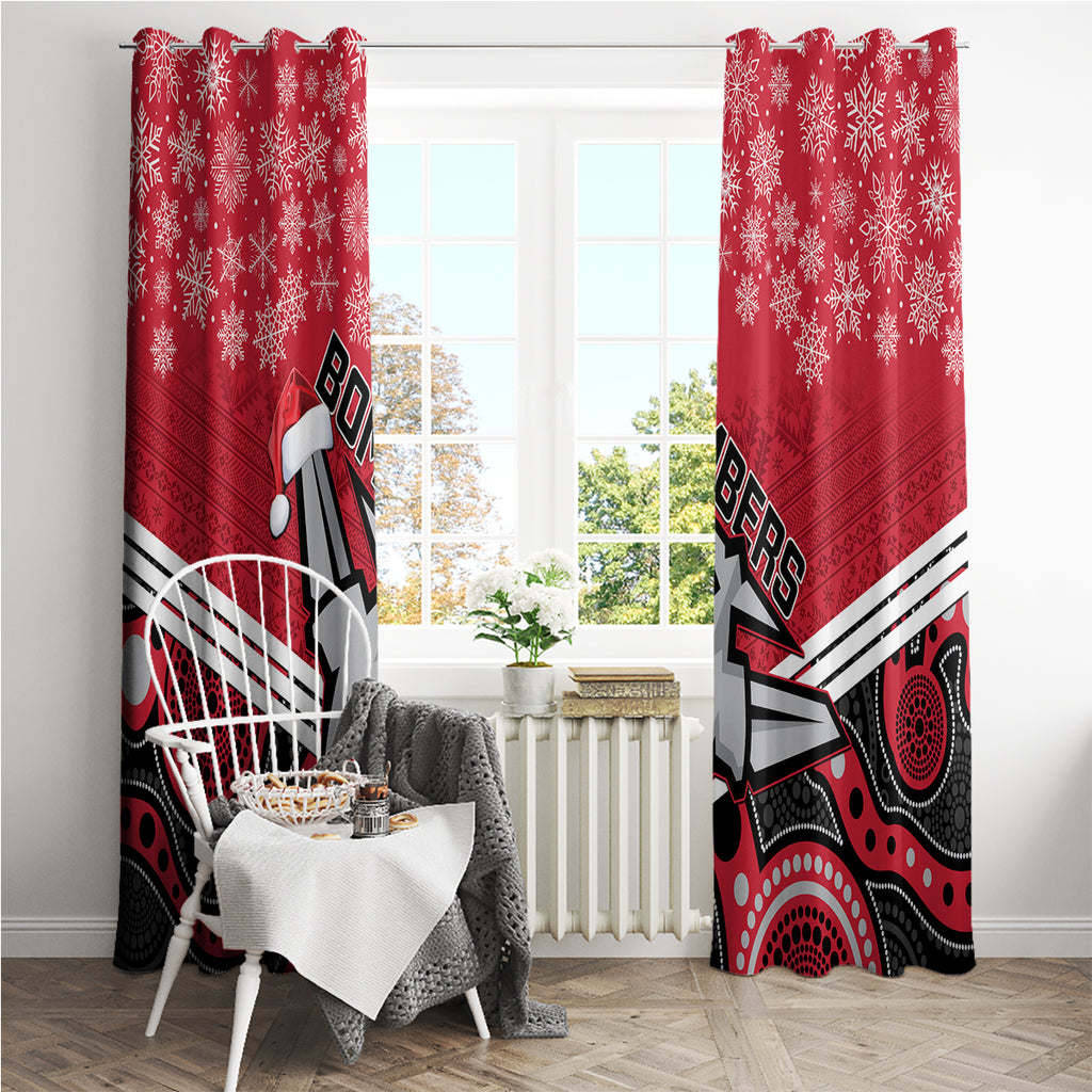 custom-essendon-football-christmas-window-curtain-merry-xmas-2023-mix-aboriginal-art