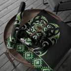Green Ngaru Taniko With Aotearoa Maori Tattoo Wrapping Paper - Aussie Hoodie